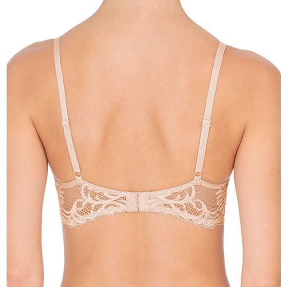 NATORI Feathers plunge T-Shirt bra. NWOT - Picture 2 of 5